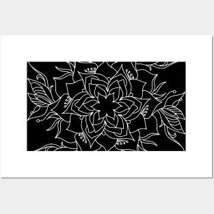 Floral Pattern Posters and Art